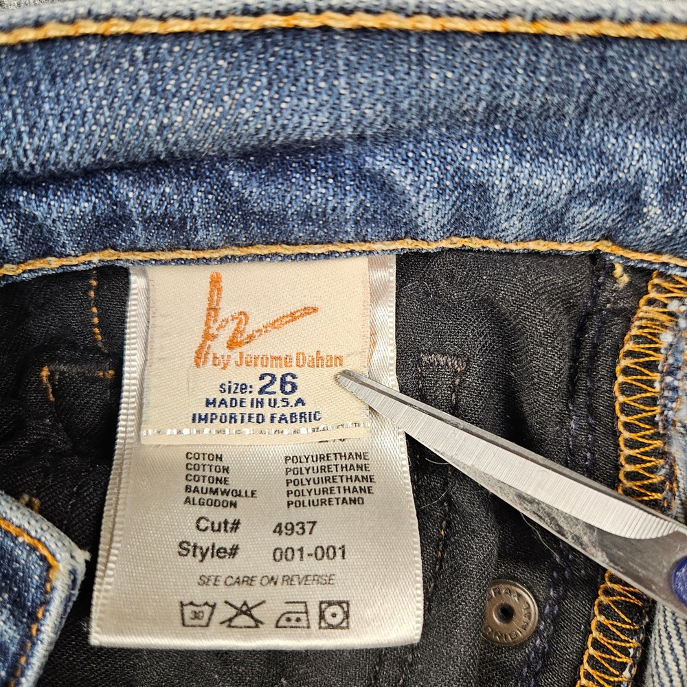 Citizens of Humanity Kelly Bootcut Jeans Blue Low Rise Flare Size 26 001-001 - Picture 10 of 13